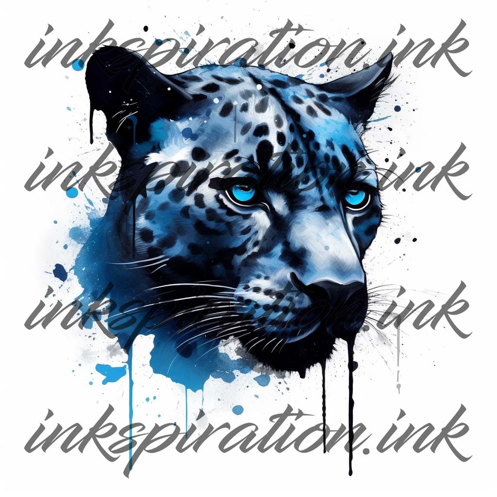 Abstract tattoo design - panther 5