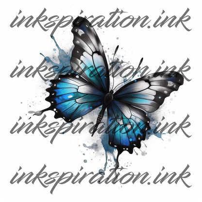 Realistic tattoo design - Butterfly 7